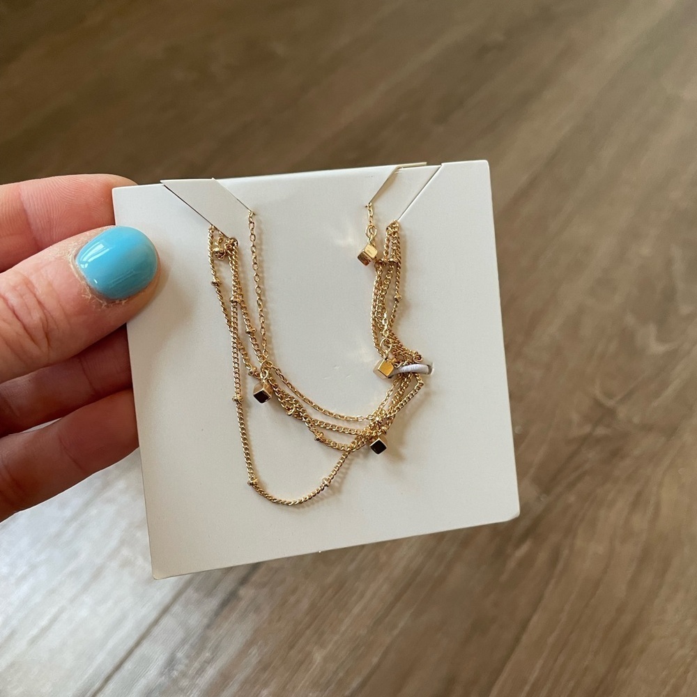 Lily Sky Sydney Bracelet Duo gold jewelry layering set NEW in packaging